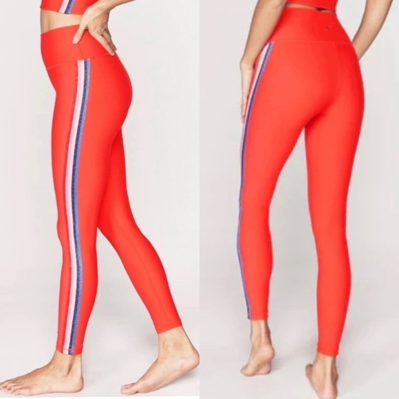 NWT Spiritual Gangster Compressive 7/8 Side Stripe High Waist Leggings - Picture 1 of 9